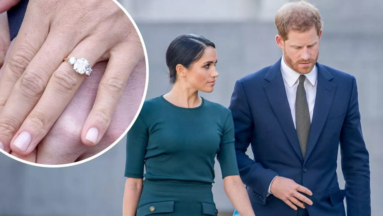 Prins Williams oro över Meghan Markles saknade ring – med Dianas diamanter