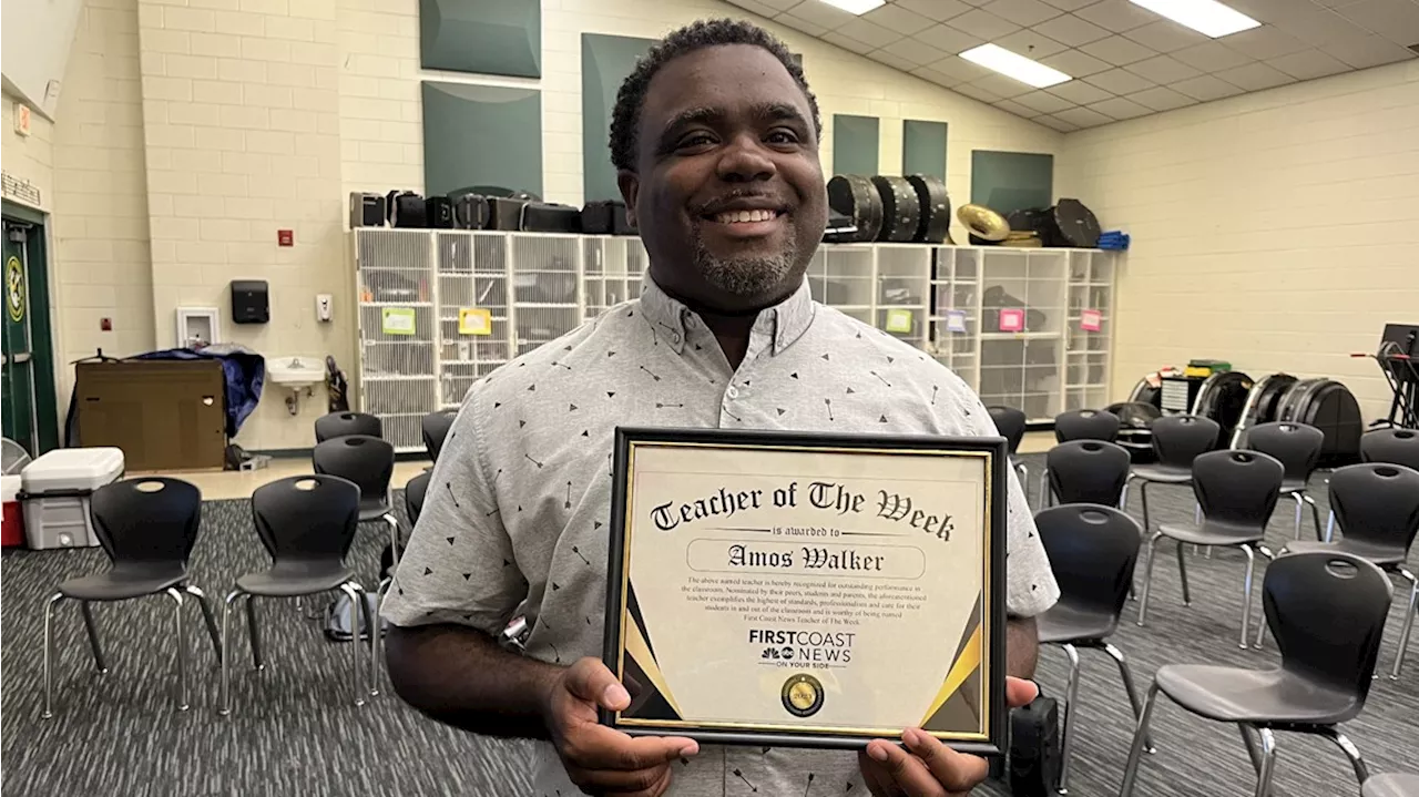 Teacher of the Week: Mr. Walker turns his love for music into an outlet for local band students