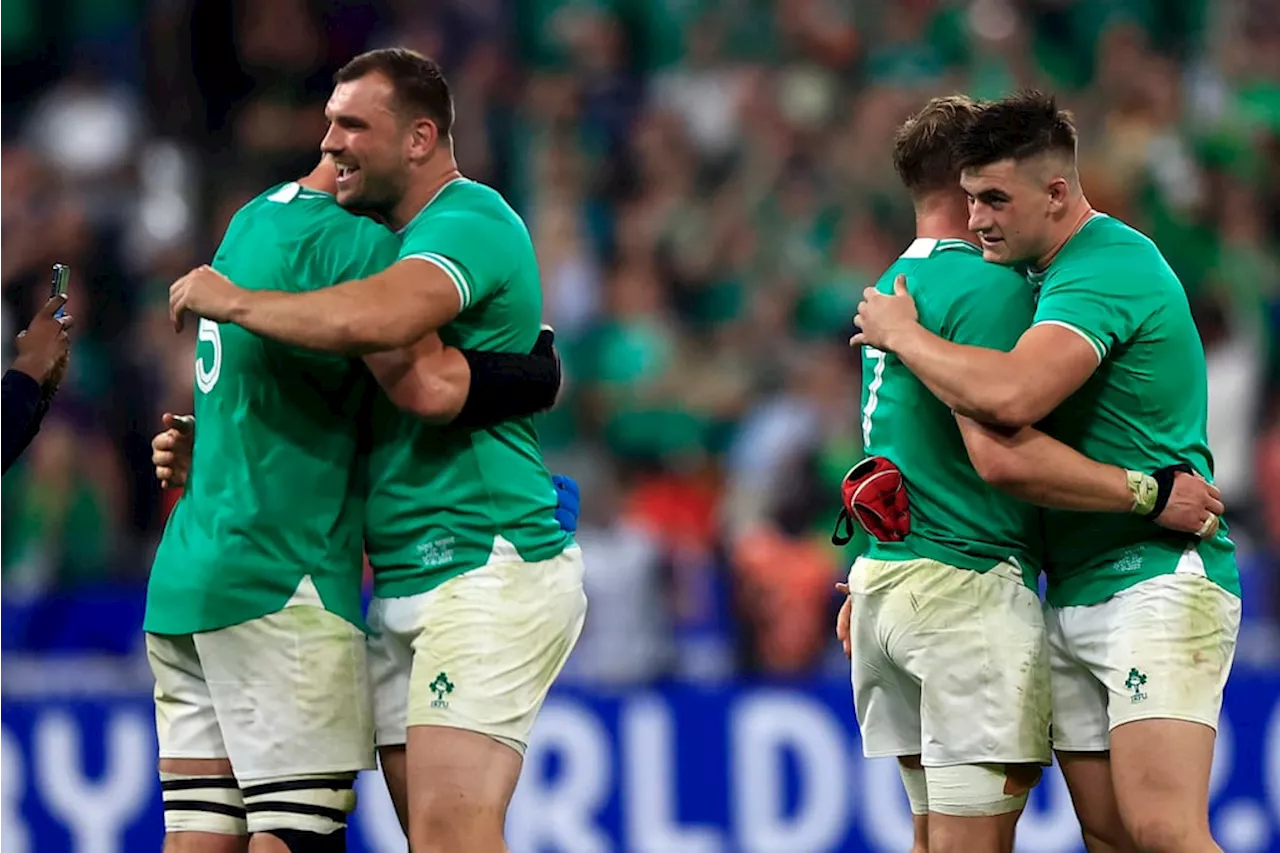 Ireland outclass Scotland to cruise into RWC quarterfinals