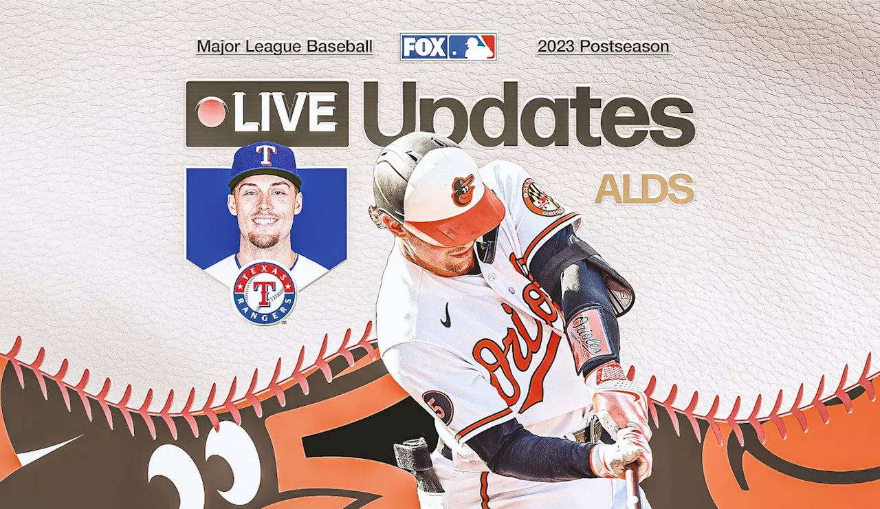 2023 MLB Playoffs live updates: Rangers-Orioles, Twins-Astros