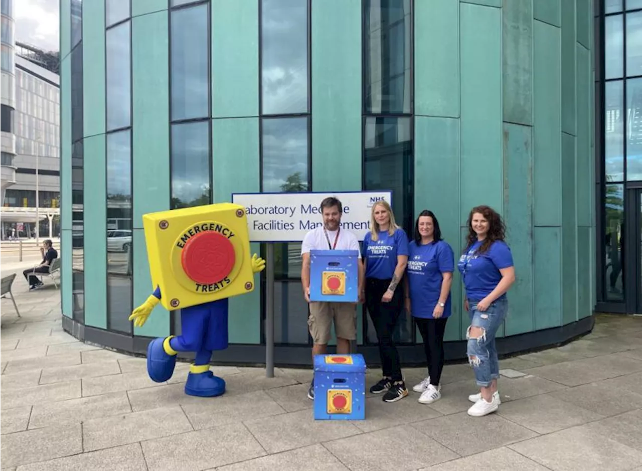 NHS staff at a Glasgow Hospital rewarded for going 'above and beyond'