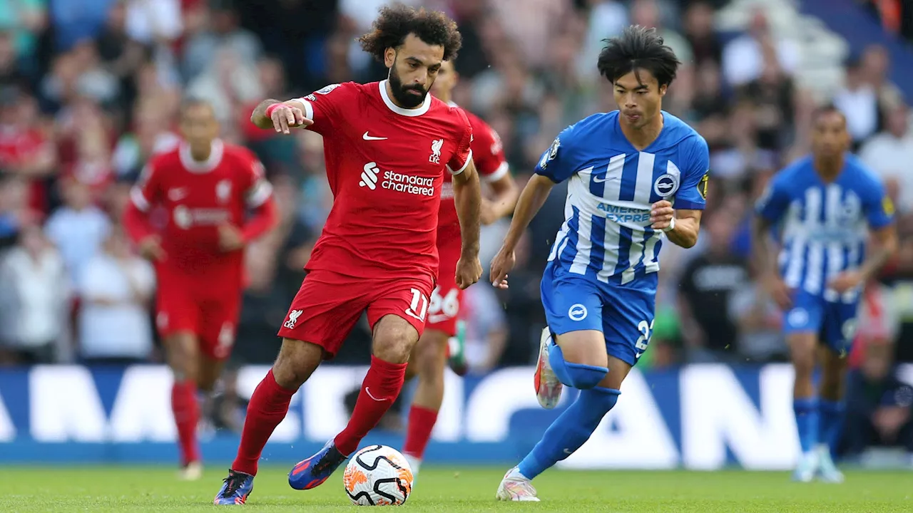 Brace Mohamed Salah Tetap Gagal Menangkan Liverpool Lawan Brighton