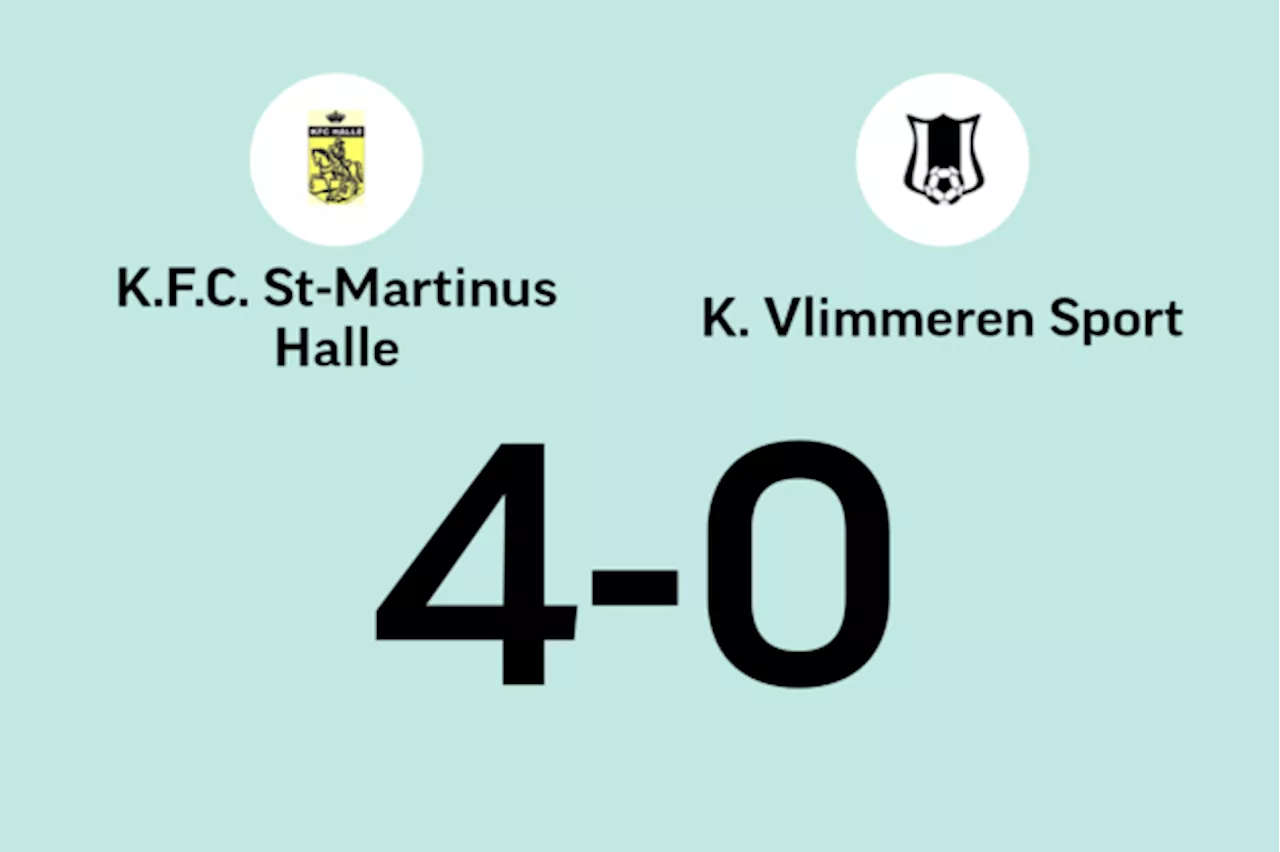 St. Mart. Halle verslaat Vlimmeren na hattrick Yarno Verhoeven