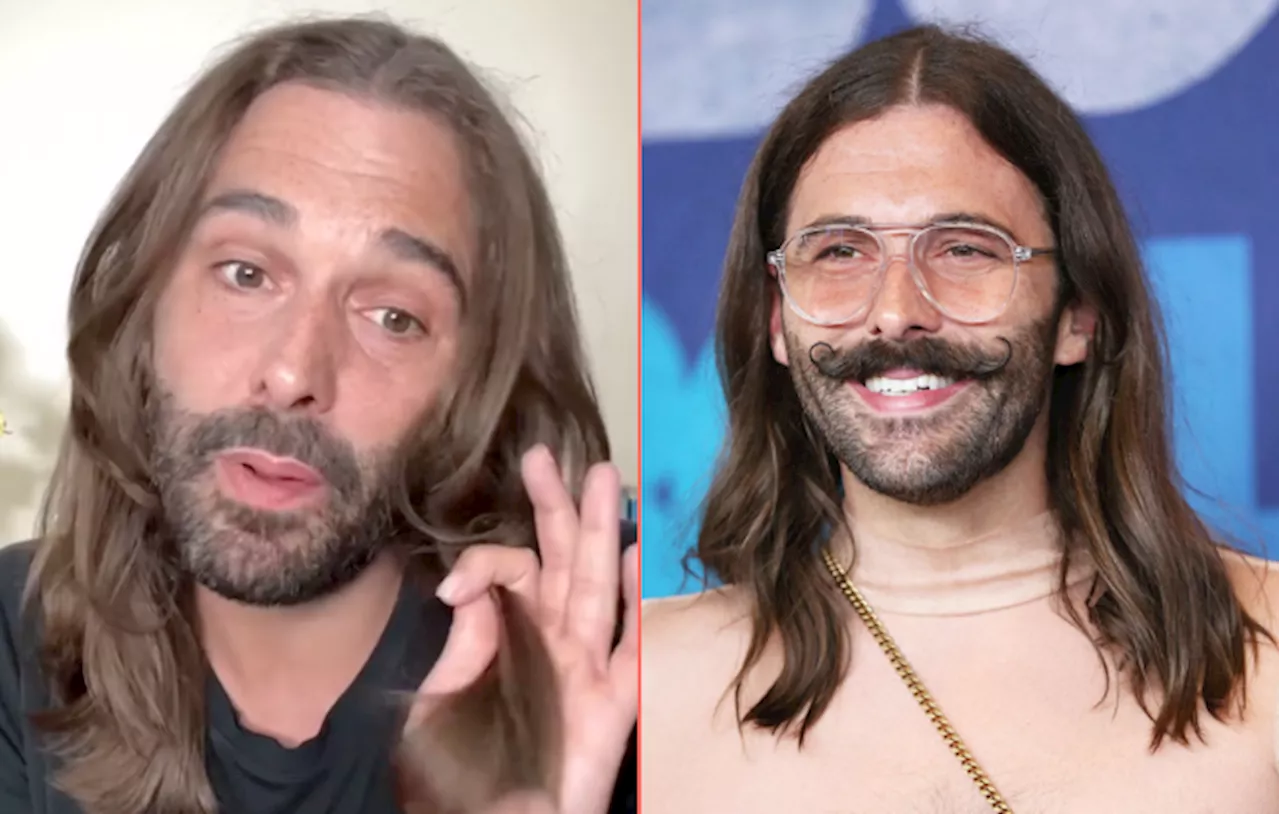 Queer Eye's Jonathan van Ness reveals why you shouldn't sleep with your hair down