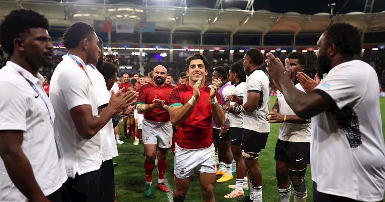 Fiji advance to face England in Rugby World Cup quarter-final despite shock loss