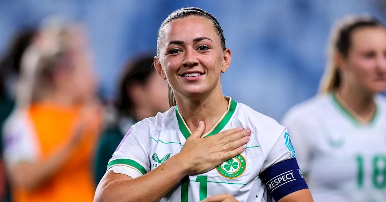 Katie McCabe takes part in Zombie sing-song in Paris after famous Irish win