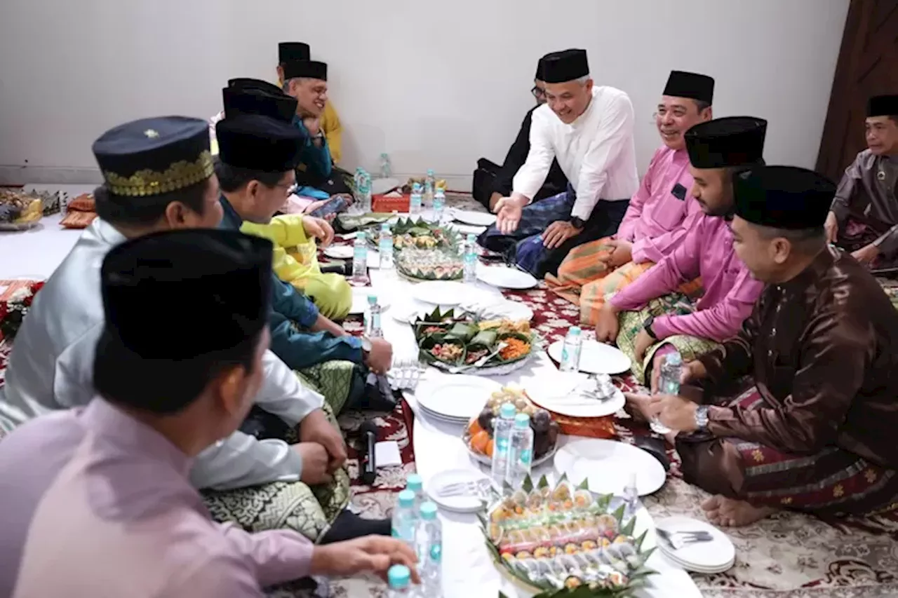 Ganjar Pranowo Bertemu Lembaga Adat Melayu Riau, Bakal Dijadikan Anggota Keluarga - Jawa Pos