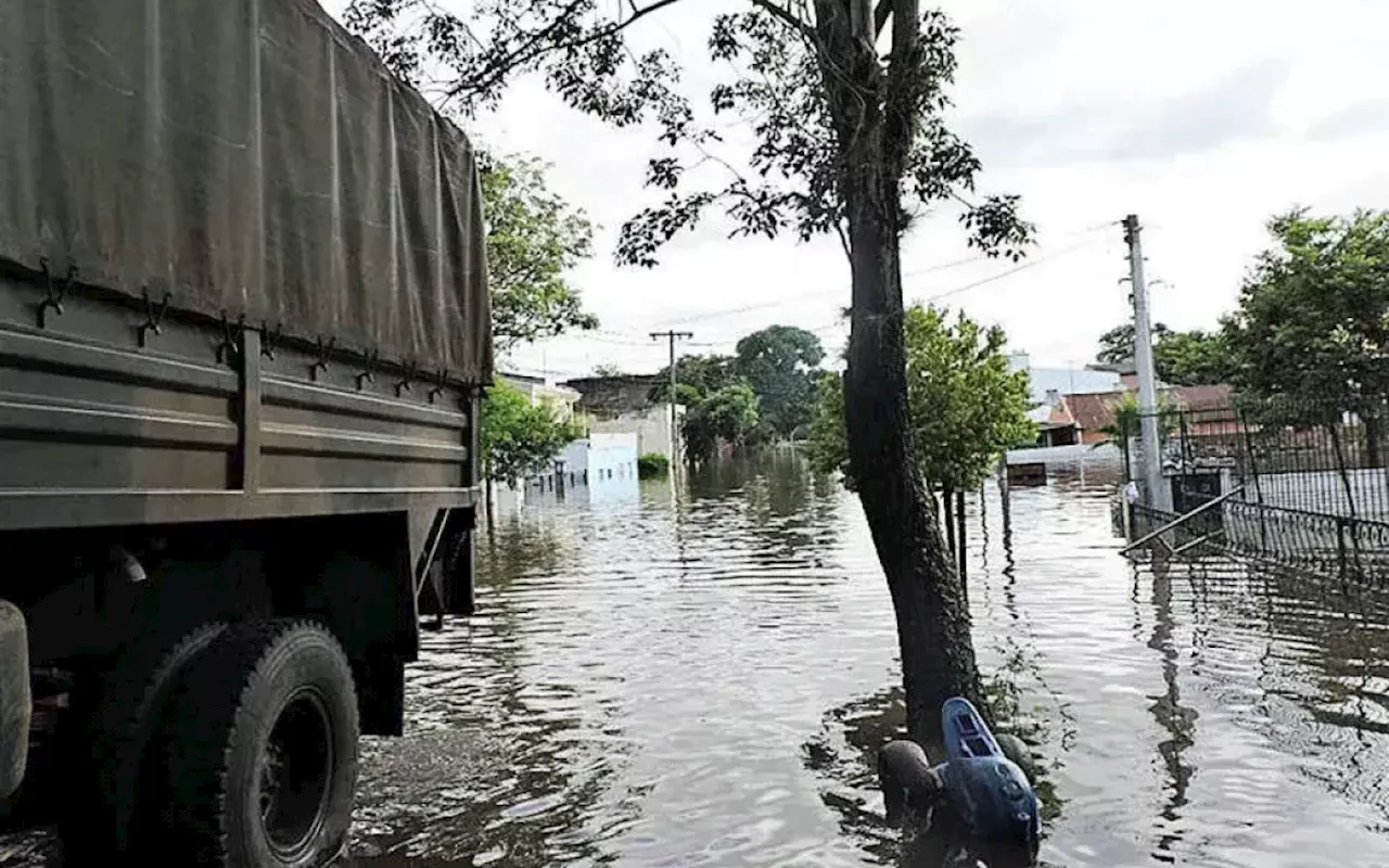 Fortes chuvas atingem Santa Catarina e o Rio Grande do Sul e deixa municípios em alerta