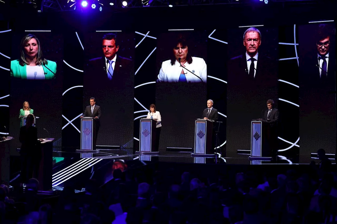 Debate na Argentina: Milei e Bullrich se solidarizam com Israel