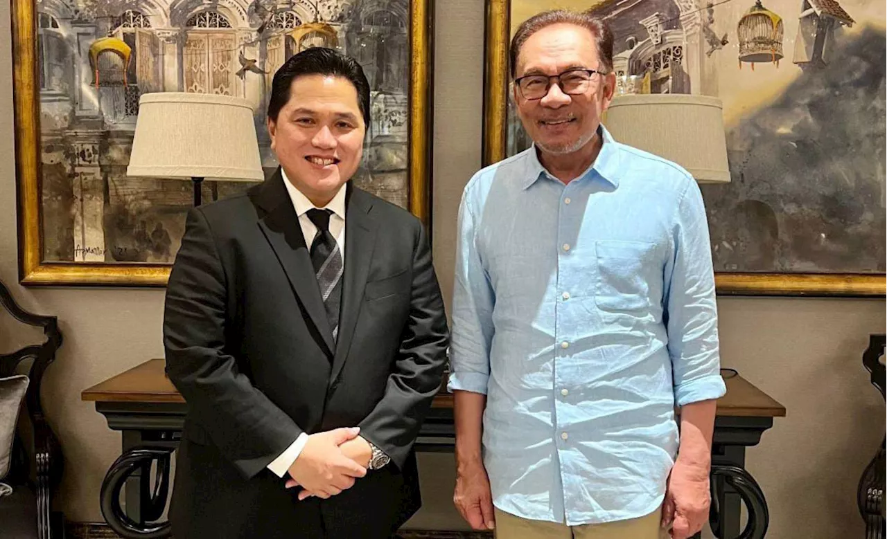 Erick Thohir Dijamu Para Pemimpin Malaysia dan Singapura