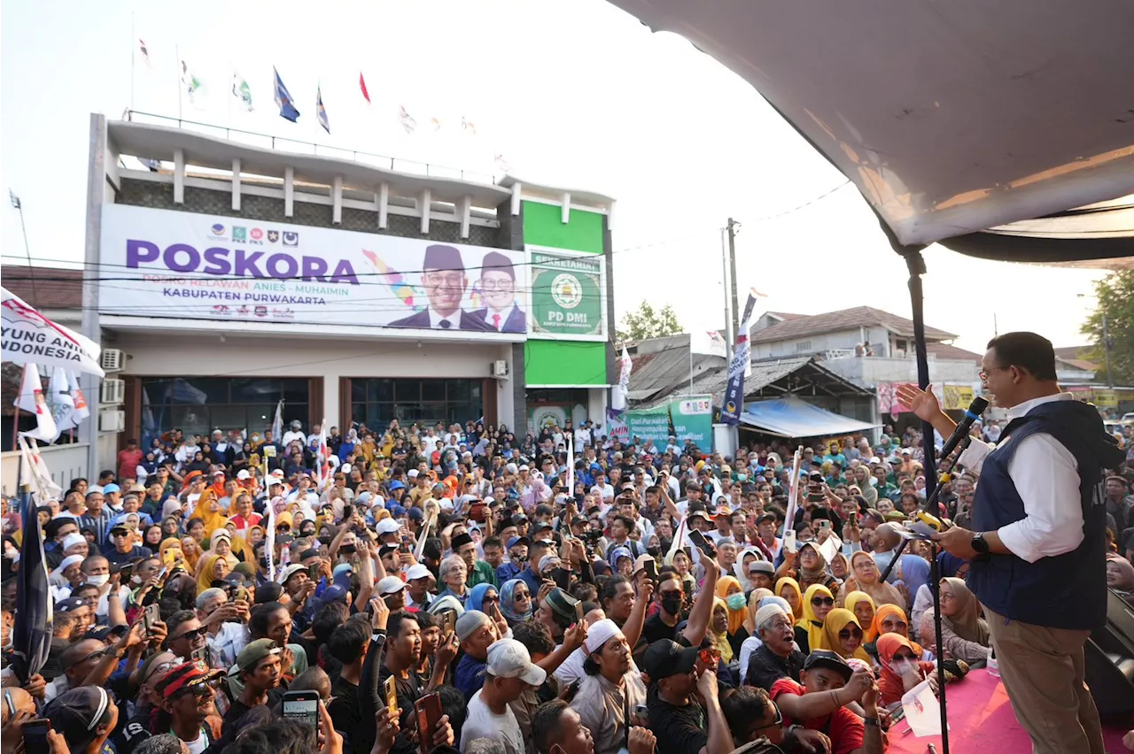 Lihat Tanda-Tanda Kemenangan di Purwakarta, Anies: Mau Menang Kecil atau Besar?