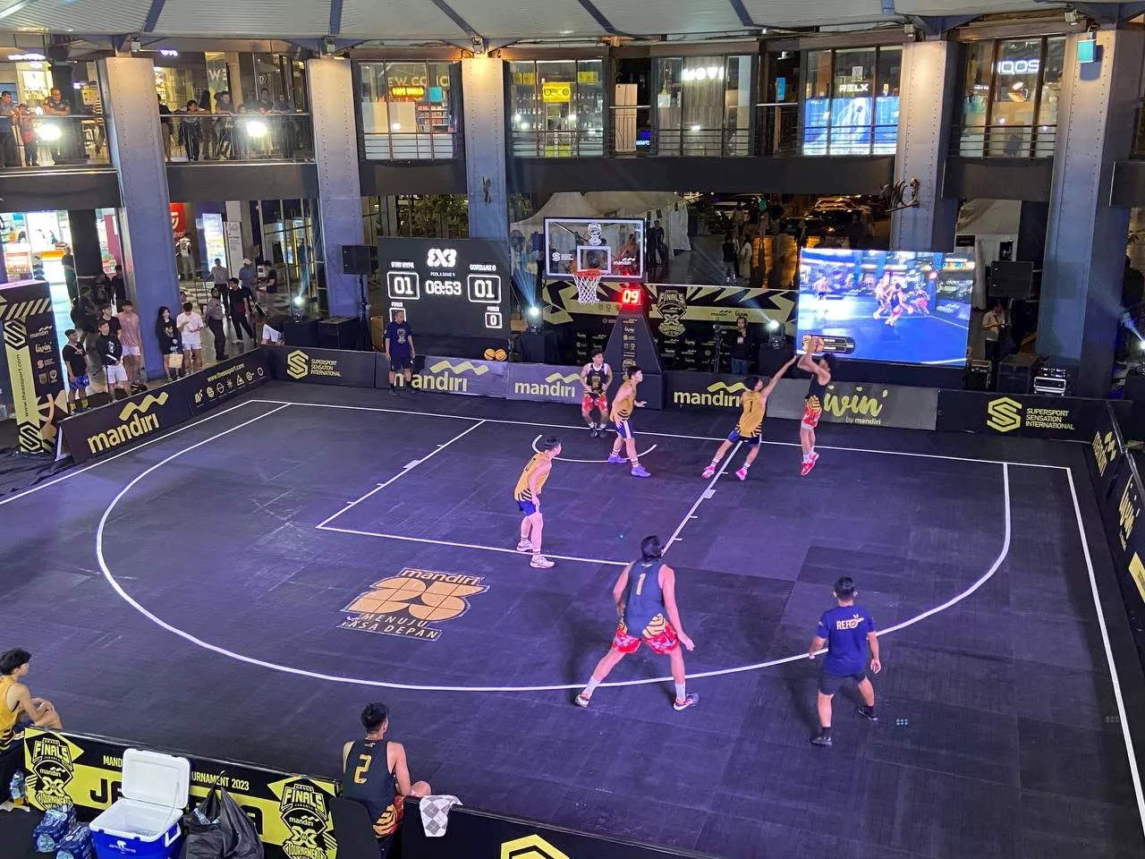 Persaingan Seru Terjadi di Grand Final Mandiri 3x3 Indonesia 2023