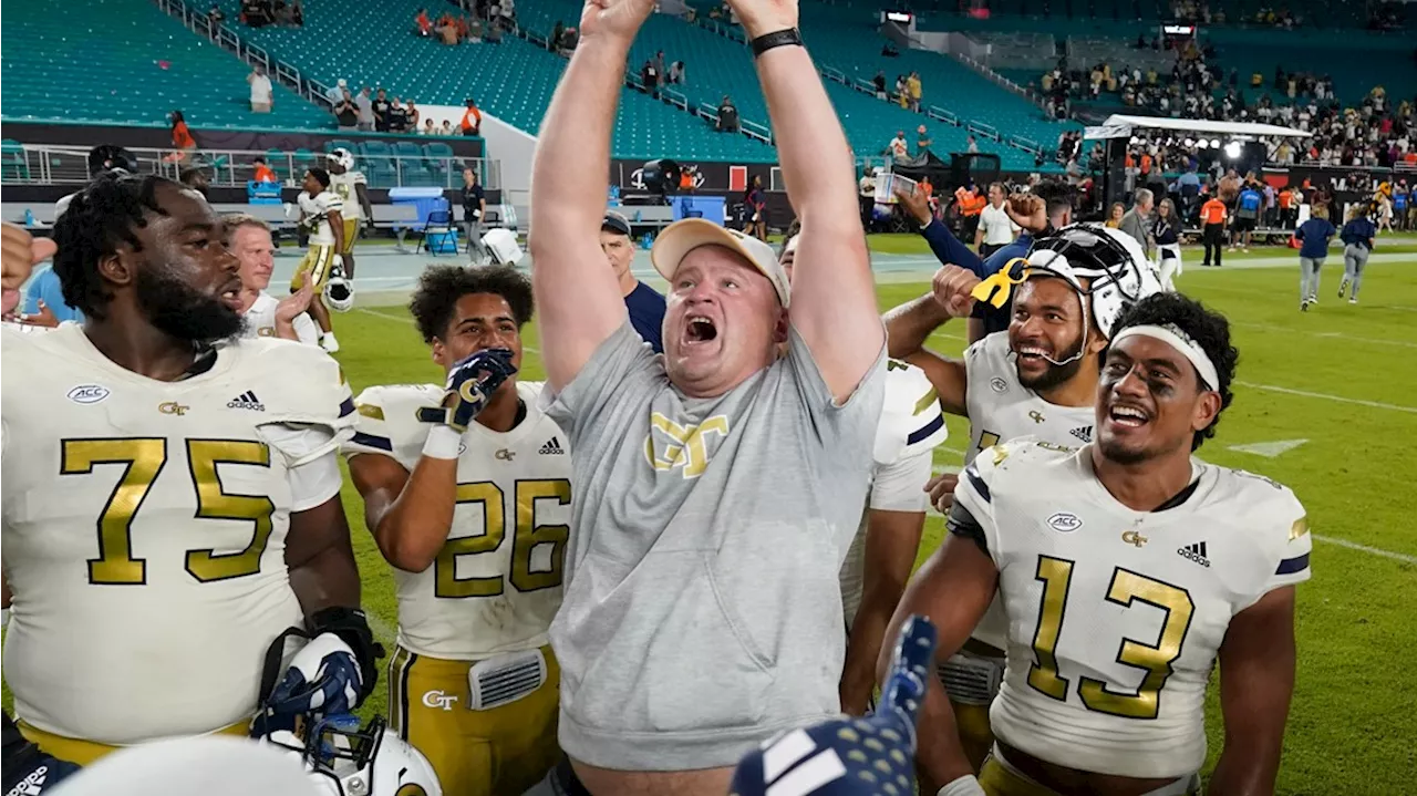 Did you see the wild ending to the Miami-Georgia Tech game Saturday night?