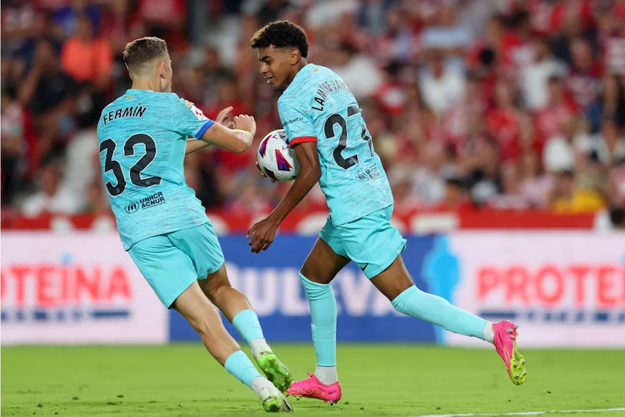 Barca teenager breaks LaLiga record in thrilling draw