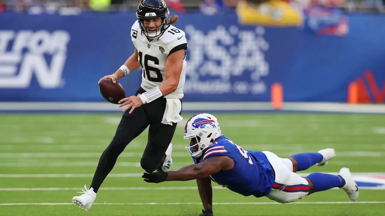 Jaguars win 2520 for 2nd straight London victory as Bills lose game