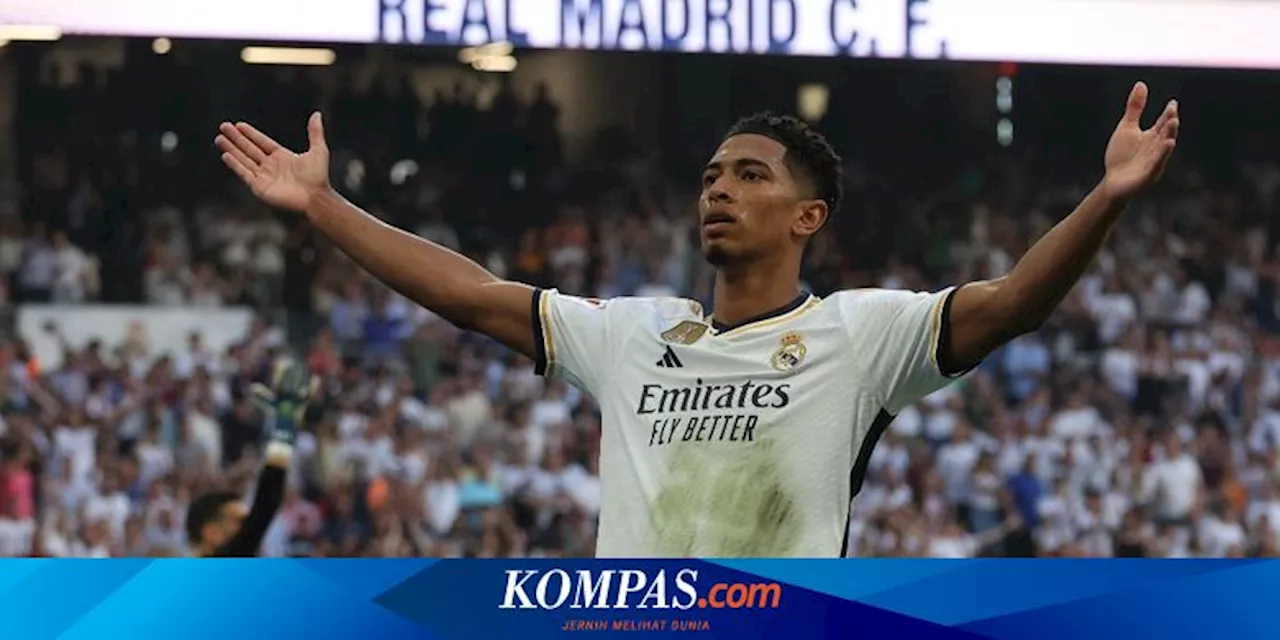 Hasil Real Madrid Vs Osasuna 4-0, Jude Bellingham Samai Level CR7