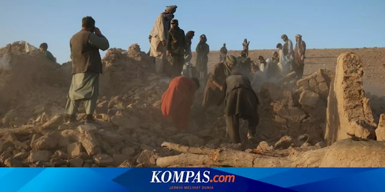 Taliban Sebut Gempa Afghanistan Tewaskan 2.053 Orang