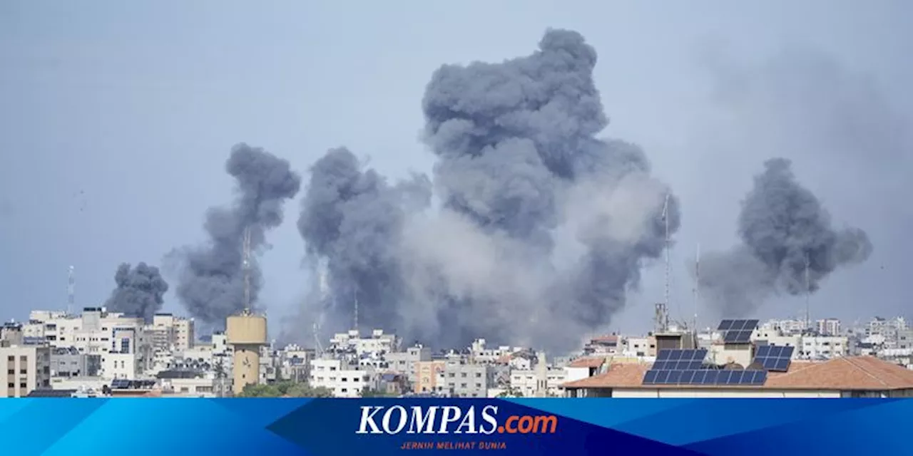 Video Angkatan Udara Israel Serang Militan Hamas