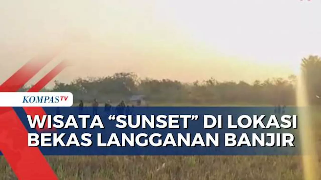 Menikmati Sunset di Tepi Sawah, Betapus Suguhkan Pemandangan yang Luar Biasa