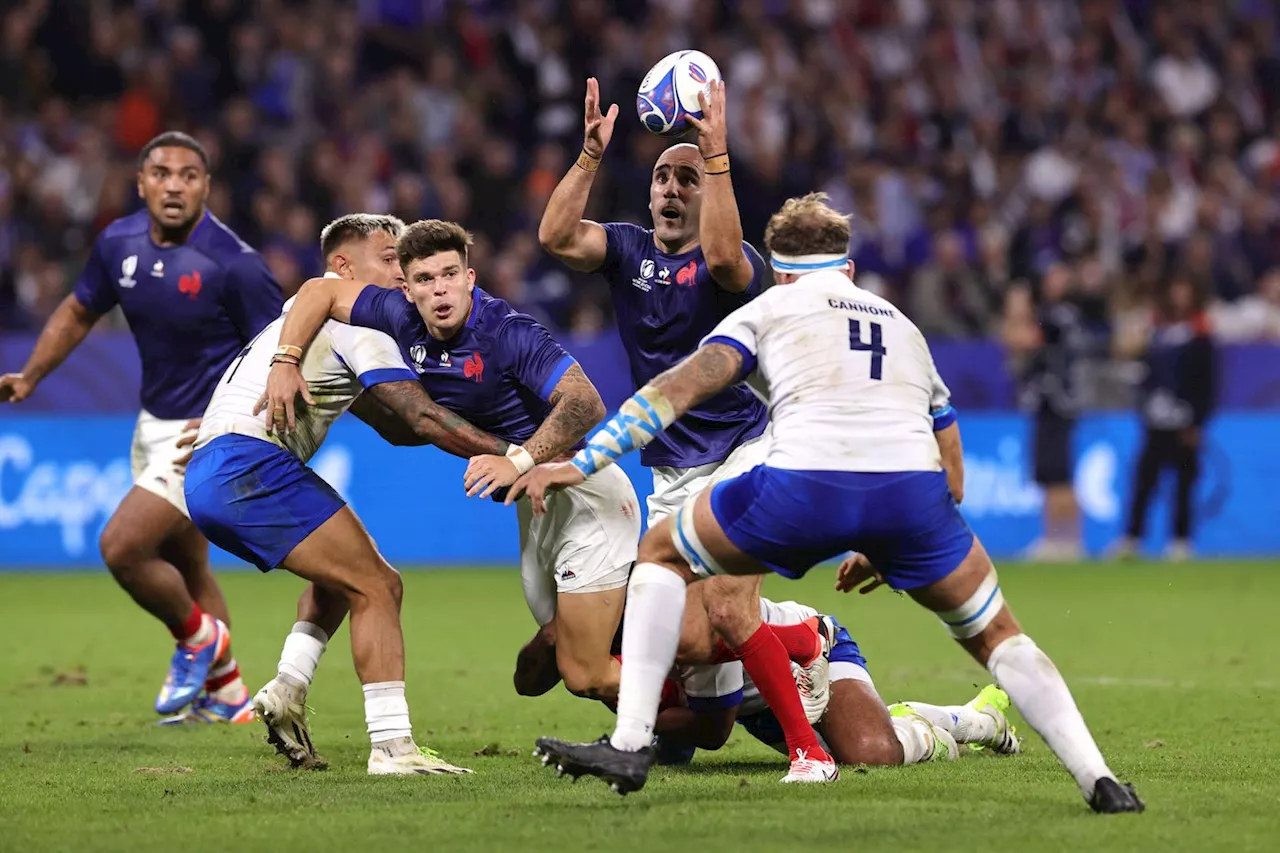 Coupe du monde rugby 2023 : le XV de France parfaitement à l’heure des quarts