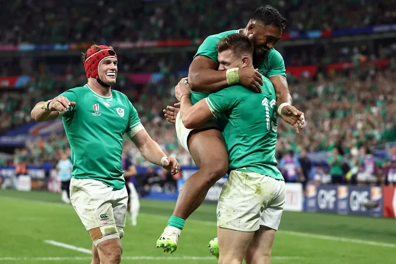 Mondial-2023: l'Irlande au sommet de son art avant les All Blacks