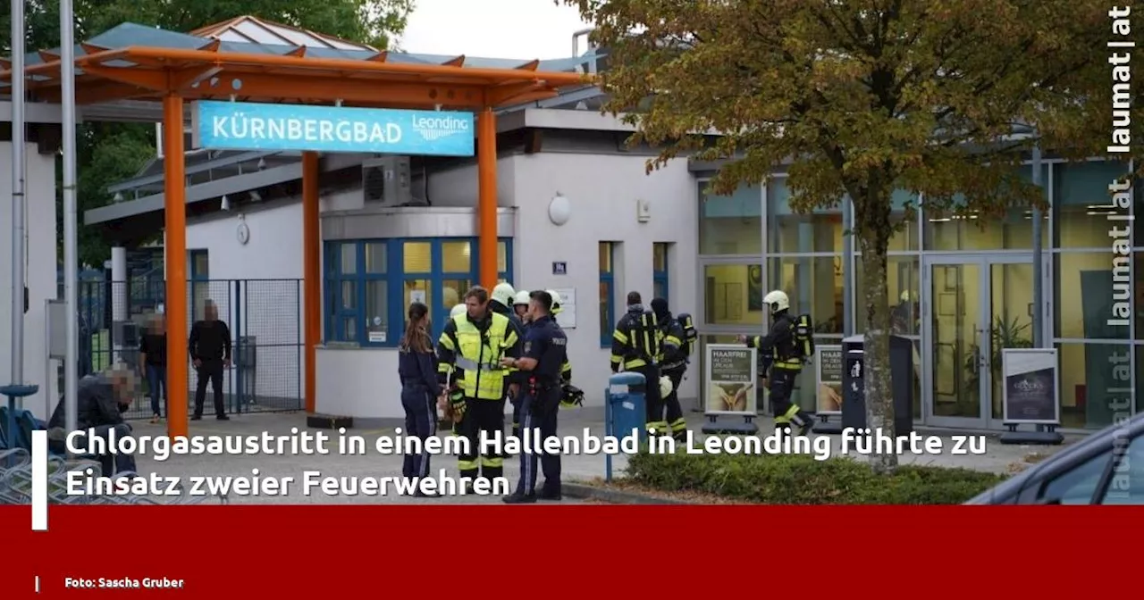 Chlorgasaustritt in einem Hallenbad in Leonding führte zu Einsatz zweier Feuerwehren | laumat|at