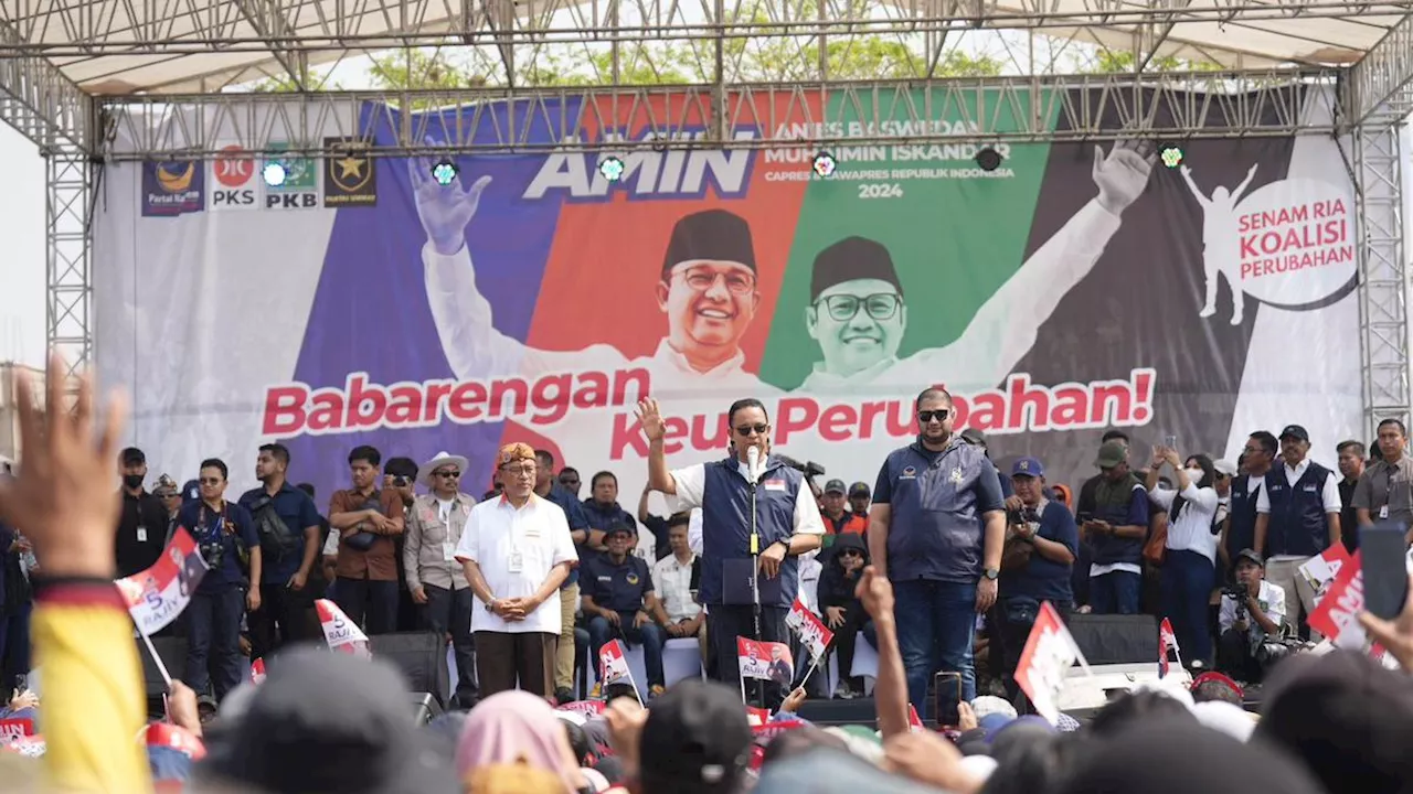 Baliho AMIN Dirusak, Anies: Jangan Dirobek Baliho Calon Lain, Kita yang Terbaik