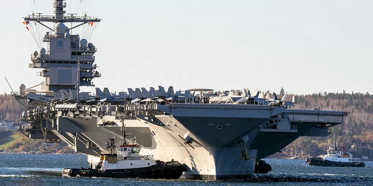 U.S. carrier strike group sent to eastern Mediterranean in support of Israel