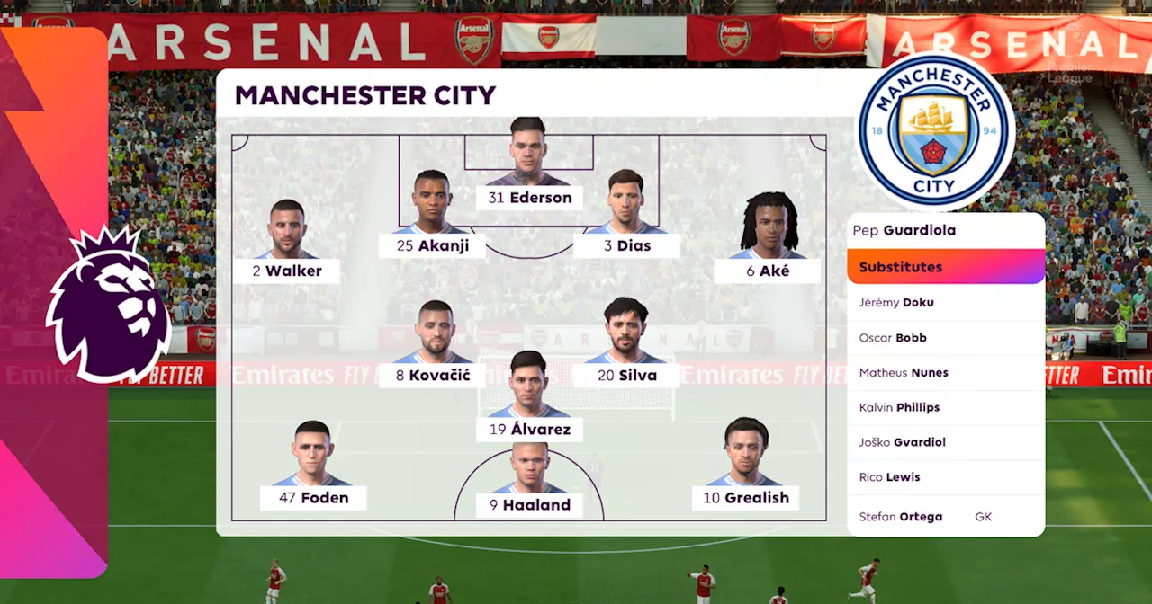 We simulated Arsenal vs City to guess the score in Premier League clash