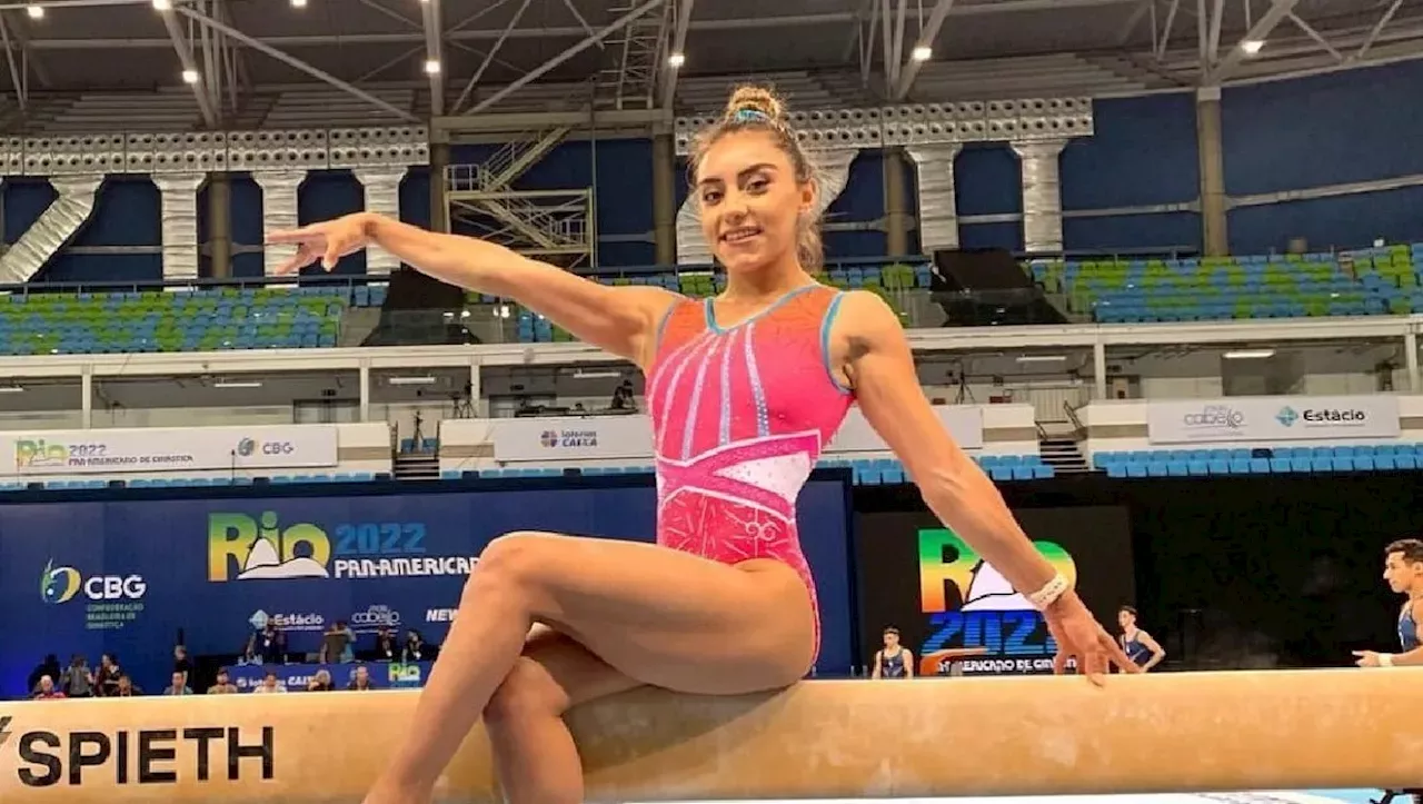 Mexicana Ahtziri Sandoval logra plaza olímpica en gimnasia artística