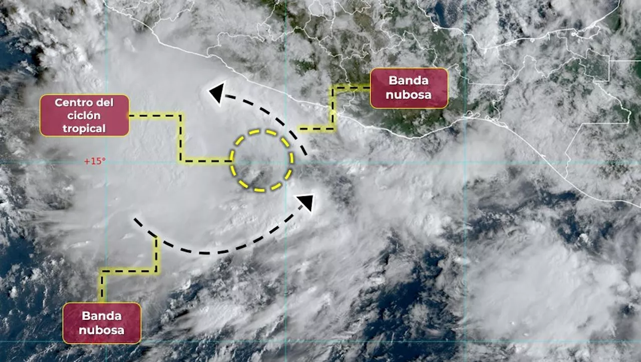 Potencial ciclón tropical causará lluvias torrenciales en México; conoce en qué estados