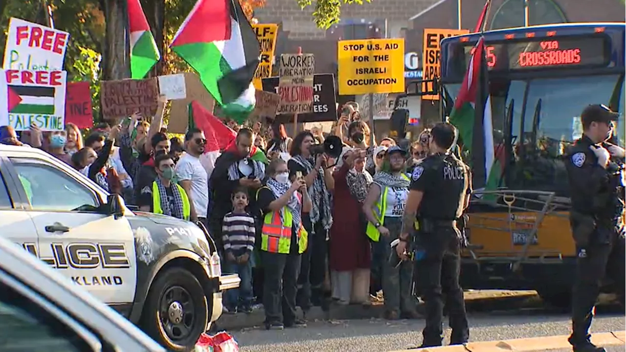 Israeli and Palestinian supporters rally across U.S. as Israel declares war after Hamas attack