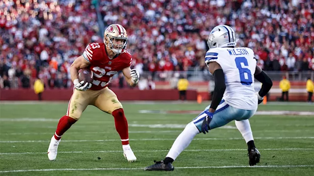 Dallas Cowboys, San Francisco 49ers renew historic rivalry in Sunday Night Football matchup