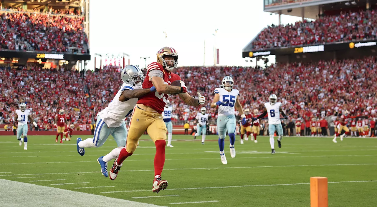 3 halftime takeaways from 49ers-Cowboys Sunday Night Football showdown