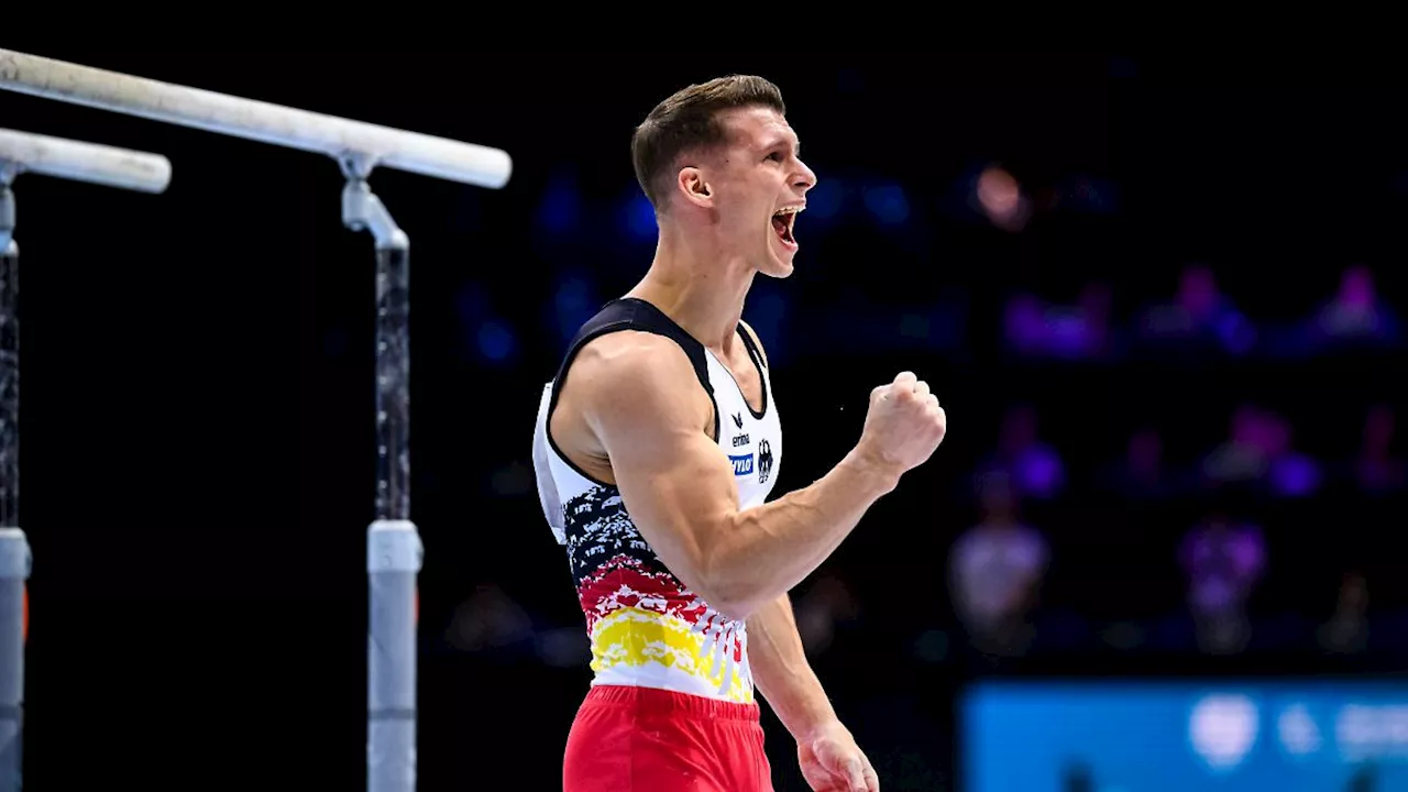 Turner begeistert am Barren: Lukas Dauser holt ganz besonderes deutsches WM-Gold