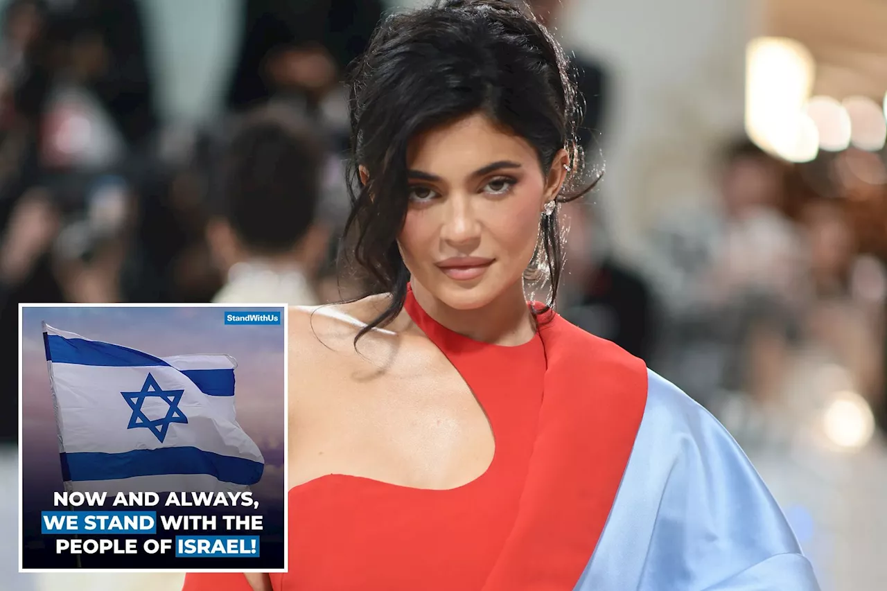 Kylie Jenner deletes Instagram post supporting Israel after backlash