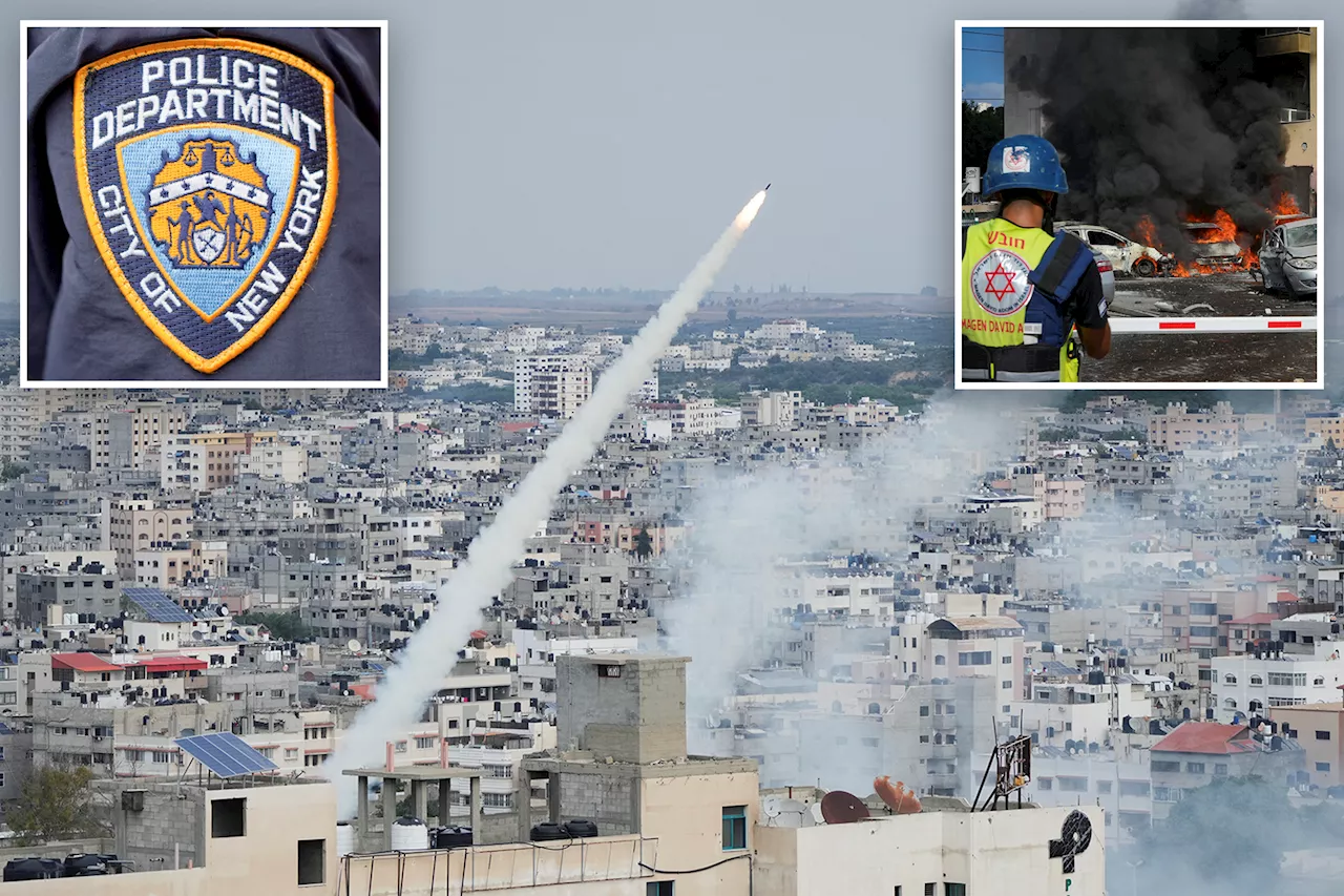 NYPD brass part of delegation in Israel when Hamas launched surprise attack