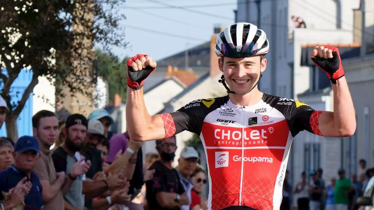 Cyclisme. Grand Prix de Perreyeux : le coureur de l’UC Cholet Antoine Berger gagne en solitaire