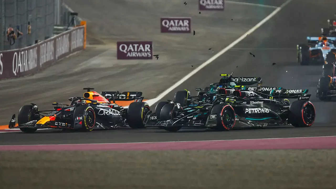 Lewis Hamilton under FIA investigation after George Russell crash in Qatar