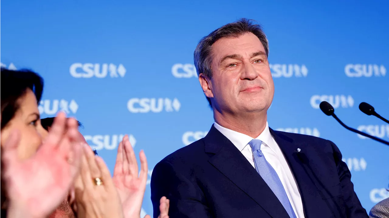 Söder in Bayern vorn, Faeser stürzt in Hessen ab!