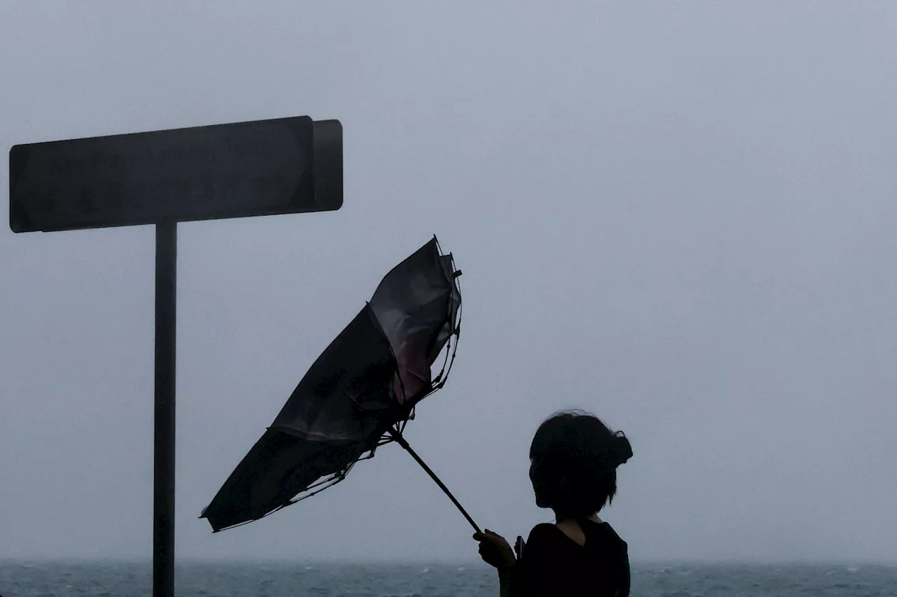 Remnants of Typhoon Koinu bring floods to Hong Kong