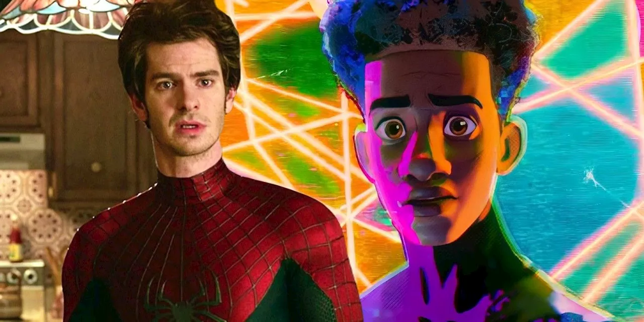 Andrew Garfield's Spider-Man In Spider-Verse's Art Style Looks Super Cool