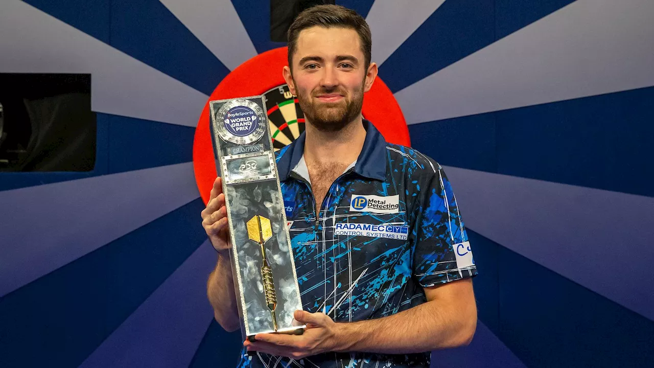 World Grand Prix: Luke Humphries wins biggest title of his career by stunning Gerwyn Price