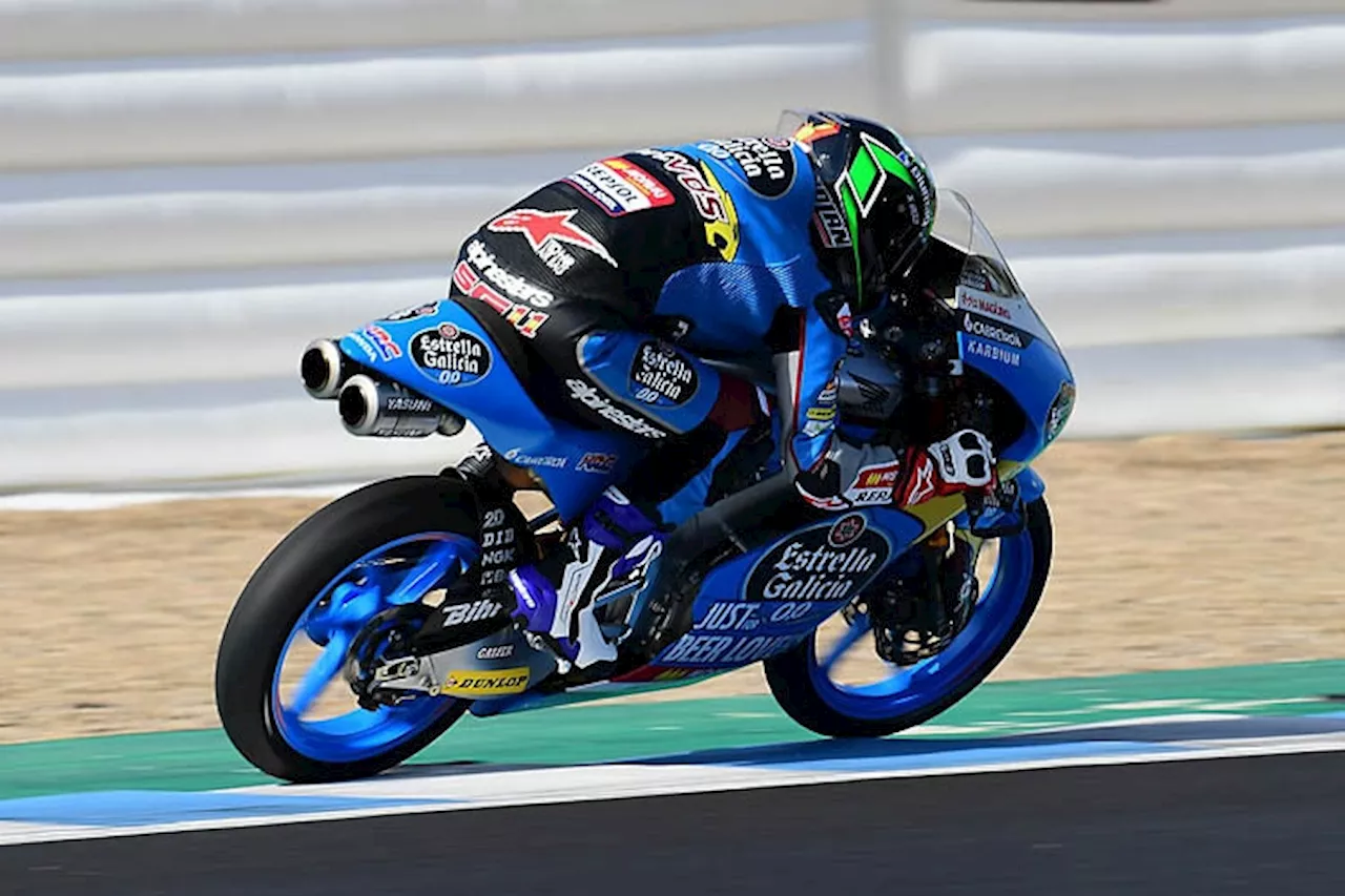 Moto3-Test Jerez, Tag 1: Tony Arbolino vor Garcia