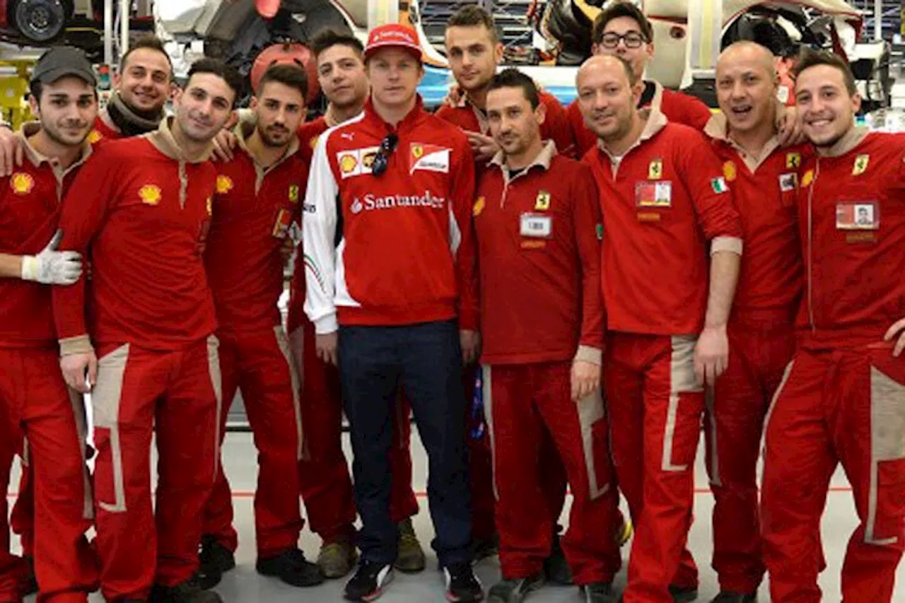 Video: Mit Kimi Räikkönen durch die Ferrari-Fabrik