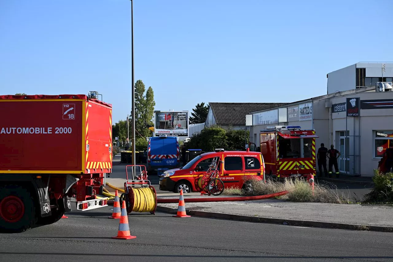 Charente-Maritime : incendie d’un entrepôt à Périgny