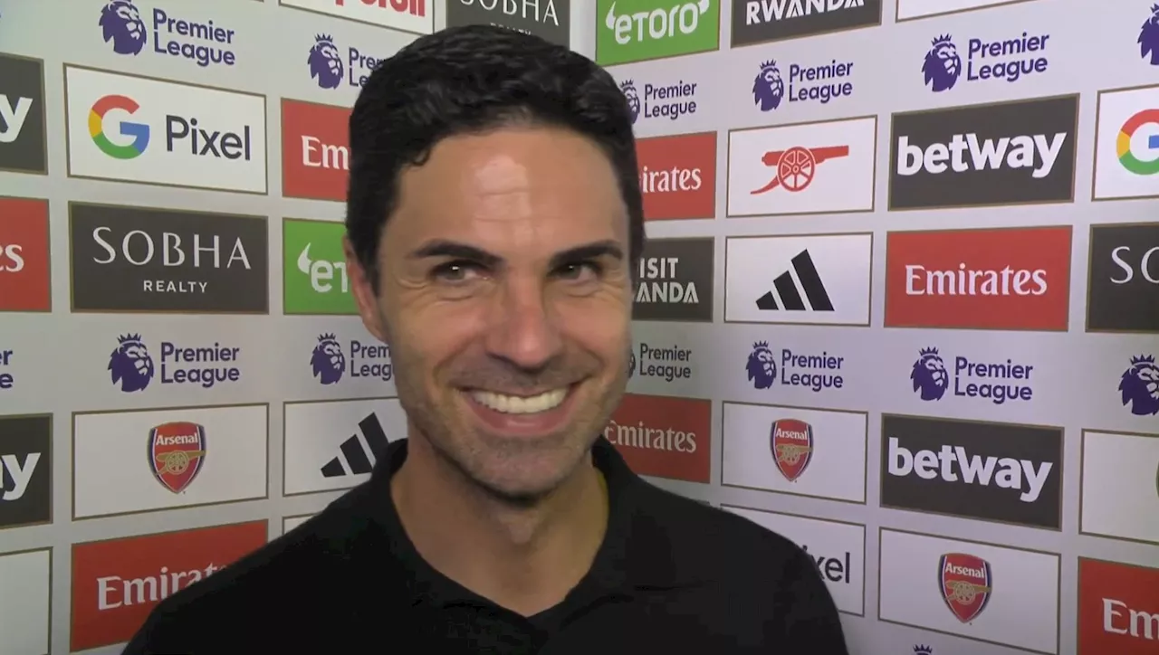 Mikel Arteta hails two Arsenal players for having ‘big ones’ after magnificent displays vs Man City...