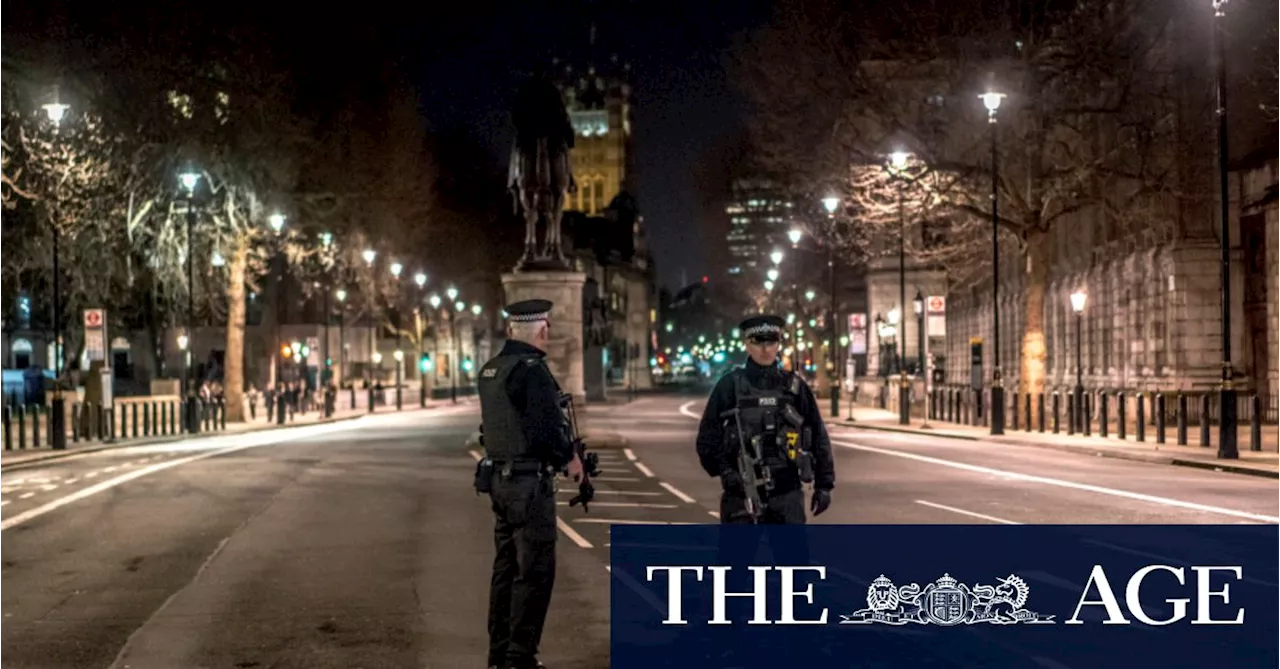 Few British police carry guns. One was charged and hundreds handed in their permits