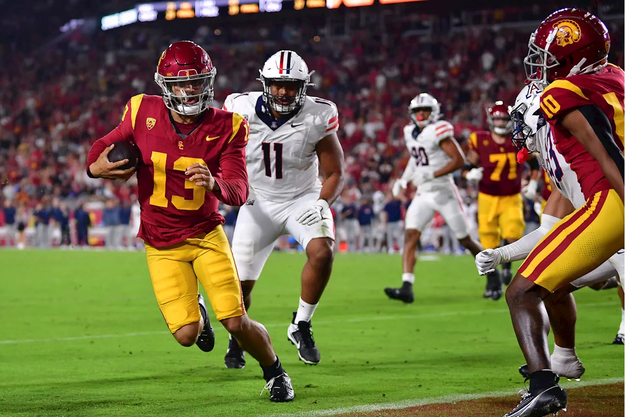 No. 9 USC avoids Arizona upset in triple-OT: How Caleb Williams outlasted feisty Wildcats