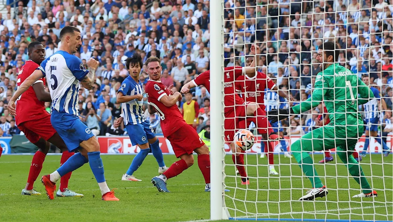 Brighton snatch deserved point against Liverpool after Mo Salah’s double